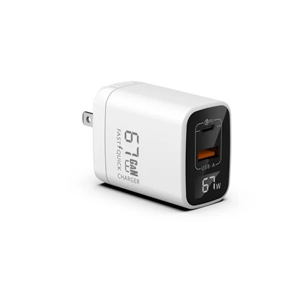 67W 1A1C Digital Display Charger